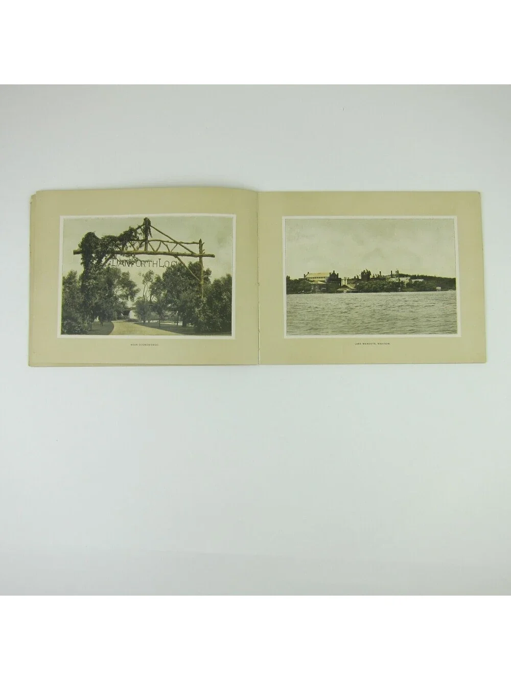 Chicago Milwaukee St. Paul Railway Book Kilbourn Dells of Wisconsin Antique 1907